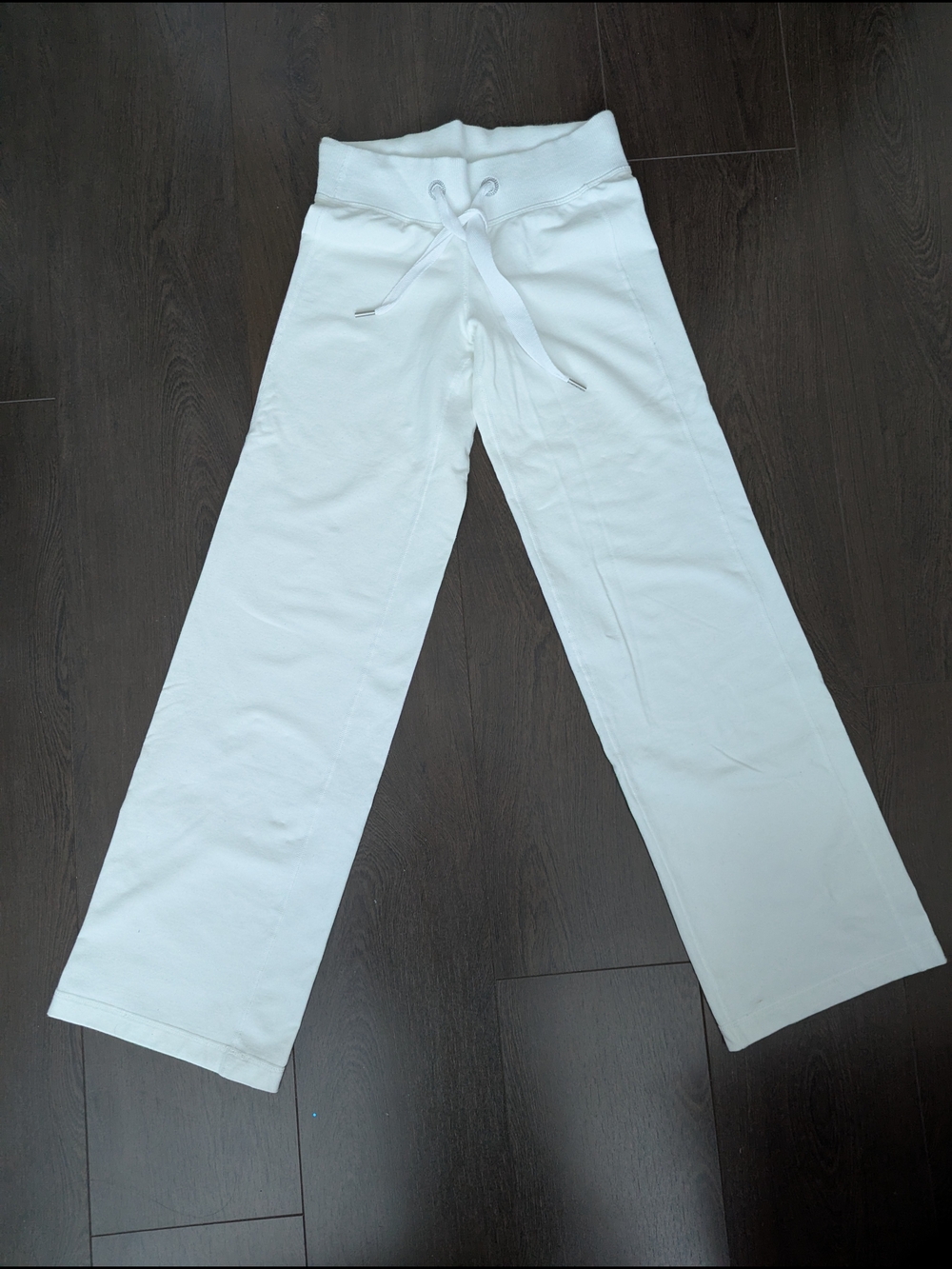 lululemon athletica White Wide-Leg Drawstring Pants